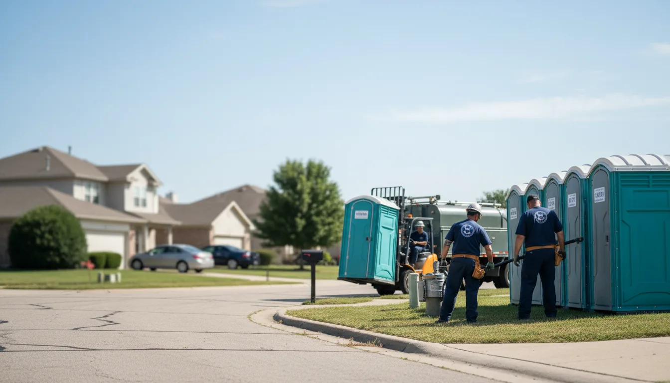 Porta Potty Rental in Zaleski, OH near me